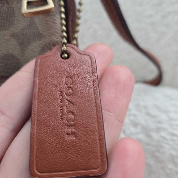 Coach Kitt Signature Jacquard Crossbody Bag - Picture 11 of 16